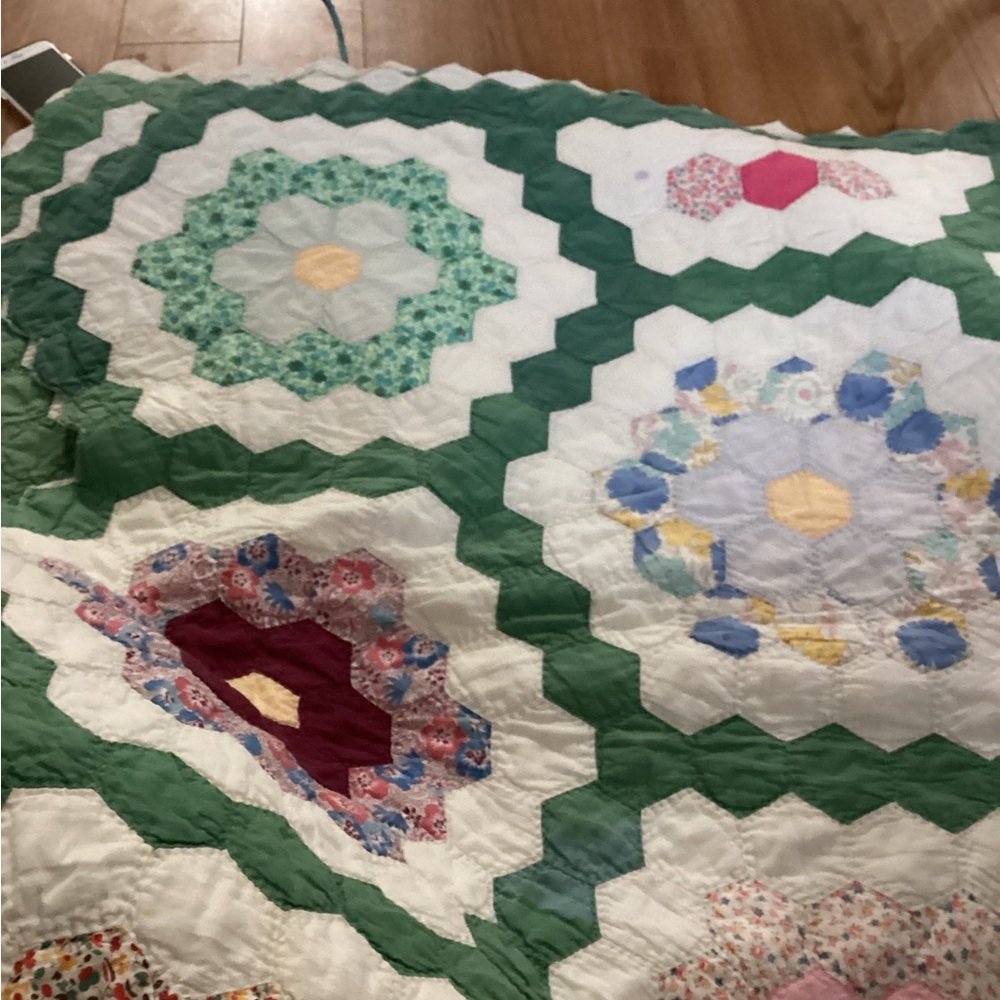Lovely handmade single bedspread